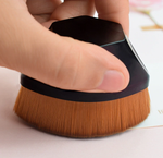 This hexagonal three-dimensional foundation Makeup Brush will give you a soft silky feel on the skin. Made of non-harmful synthetic fiber and has densely packed bristles to provide a high-definition finish. Can be used with liquid, powder, or cream foundation without absorption. Made with synthetic fiber, so it is safe for sensitive skin. The 3D square handle is ergonomically designed and allows for a comfortable and easy grip. It comes with a storage box, making it easy for travel