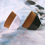 This hexagonal three-dimensional foundation Makeup Brush will give you a soft silky feel on the skin. Made of non-harmful synthetic fiber and has densely packed bristles to provide a high-definition finish. Can be used with liquid, powder, or cream foundation without absorption. Made with synthetic fiber, so it is safe for sensitive skin. The 3D square handle is ergonomically designed and allows for a comfortable and easy grip. It comes with a storage box, making it easy for travel