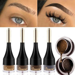 Brush on this rich, buildable, and water-resistant dip brow to effortlessly outline, fill, sculpt, texturize, and define eyebrows. An innovative interwoven matrix formula wraps each hair and provides a unique lightweight, high pigment, natural looking tint. Benefits: • Long-lasting and smudge-proof • High-pigment formula glides on easily and dries fast • Water-resistant