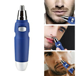 Praised for its combination of lightness and power, the Portable Facial Hair Trimmer trims hair consistently and precisely. Eliminate the use of scissors to remove the unsightly facial hair from face, nostrils, sideburns, ears, and touch-ups on the neckline. Its ergonomic design allows for easy maneuvering and is an ideal tool for facial hair detailing. 360-degree total elimination of excess hair Built-in safety stereo rotating cutter head allows for painless movement May be used wet or dry