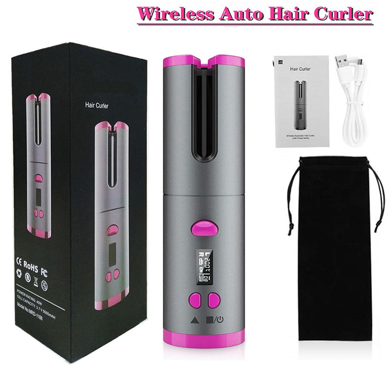 Portable Automatic Ceramic Hair Curler