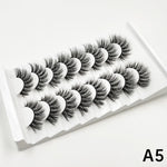 Faux Mink 15-20 mm Eyelashes, 8 pair