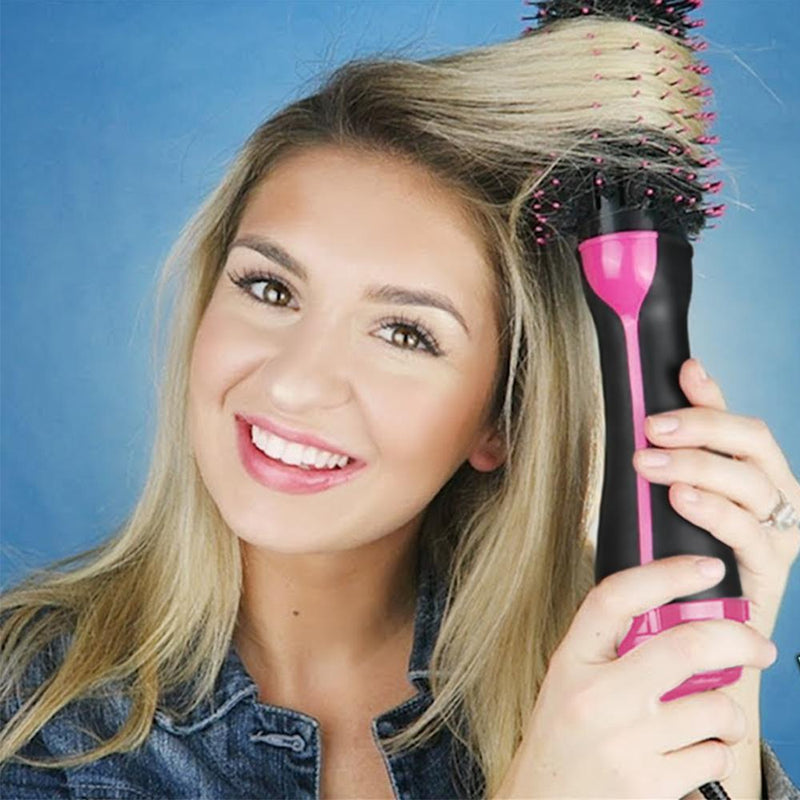 Lisapro 3-in-1 Dry Curl Straight Hair Brush