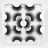 Faux Mink 25 mm Eyelashes, 7 pair