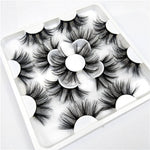 Faux Mink 25 mm Eyelashes, 7 pair