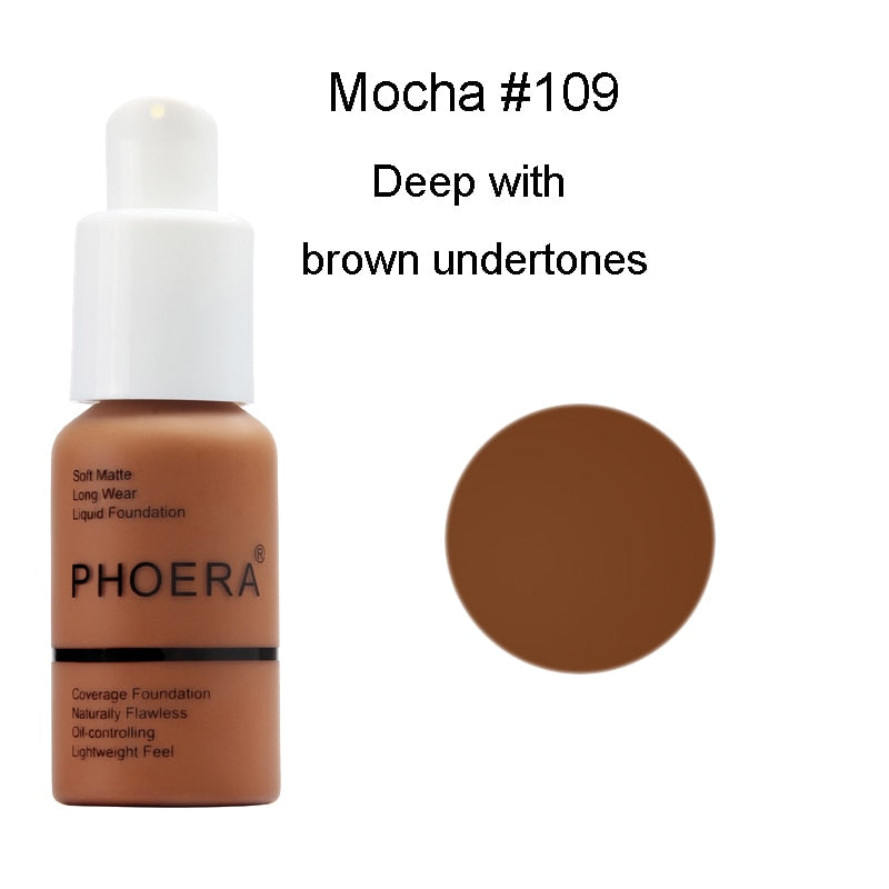 Phoera Soft Matte Long Wear Liquid Foundation