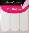 White French Manicure Guides Stickers - 10 Pack