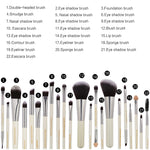 Maange 20-piece Makeup Brush Set