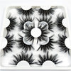 Faux Mink 25 mm Eyelashes, 7 pair