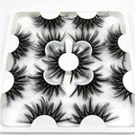 Faux Mink 25 mm Eyelashes, 7 pair