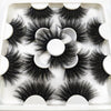 Faux Mink 25 mm Eyelashes, 7 pair