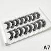 Faux Mink 15-20 mm Eyelashes, 8 pair