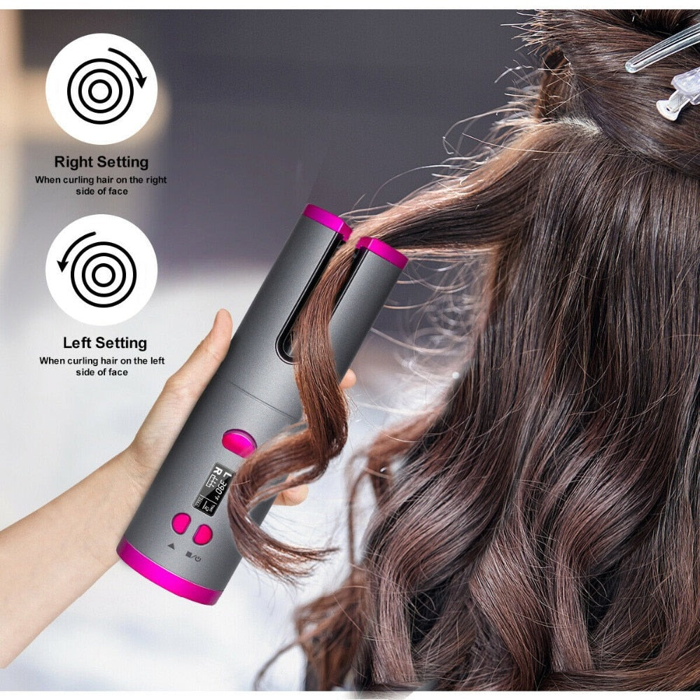 Portable Automatic Ceramic Hair Curler