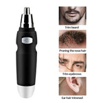 Praised for its combination of lightness and power, the Portable Facial Hair Trimmer trims hair consistently and precisely. Eliminate the use of scissors to remove the unsightly facial hair from face, nostrils, sideburns, ears, and touch-ups on the neckline. Its ergonomic design allows for easy maneuvering and is an ideal tool for facial hair detailing. 360-degree total elimination of excess hair Built-in safety stereo rotating cutter head allows for painless movement May be used wet or dry
