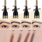 Brush on this rich, buildable, and water-resistant dip brow to effortlessly outline, fill, sculpt, texturize, and define eyebrows. An innovative interwoven matrix formula wraps each hair and provides a unique lightweight, high pigment, natural looking tint. Benefits: • Long-lasting and smudge-proof • High-pigment formula glides on easily and dries fast • Water-resistant