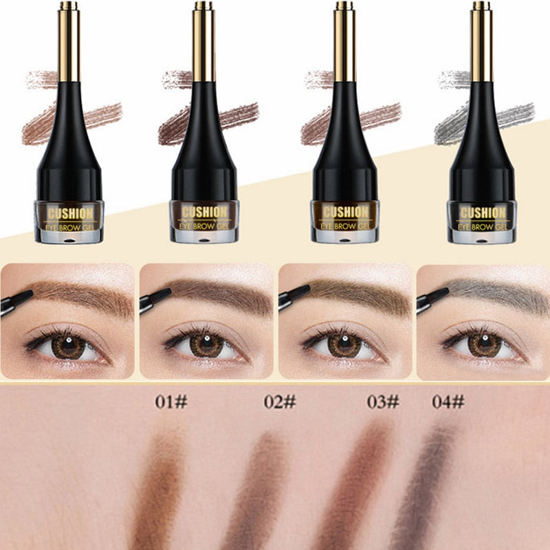 Brush on this rich, buildable, and water-resistant dip brow to effortlessly outline, fill, sculpt, texturize, and define eyebrows. An innovative interwoven matrix formula wraps each hair and provides a unique lightweight, high pigment, natural looking tint. Benefits: • Long-lasting and smudge-proof • High-pigment formula glides on easily and dries fast • Water-resistant