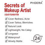 Phoera 24-hour Natural Look Liquid Foundation