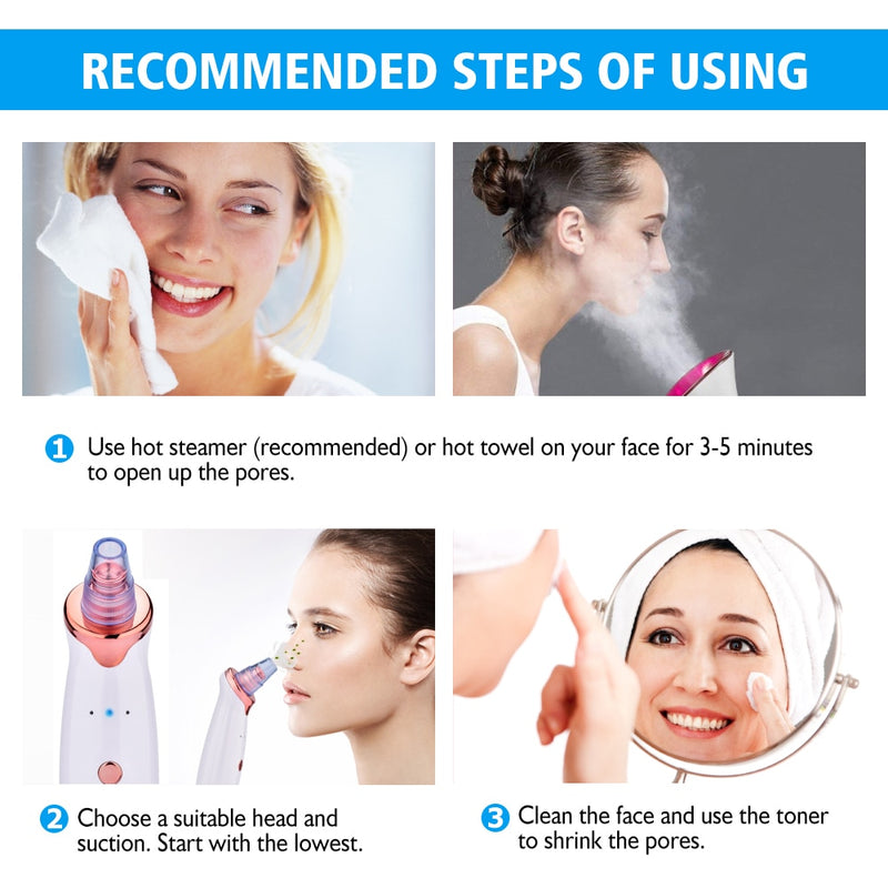 Face Clean Pore Vacuum Blackhead Remover
