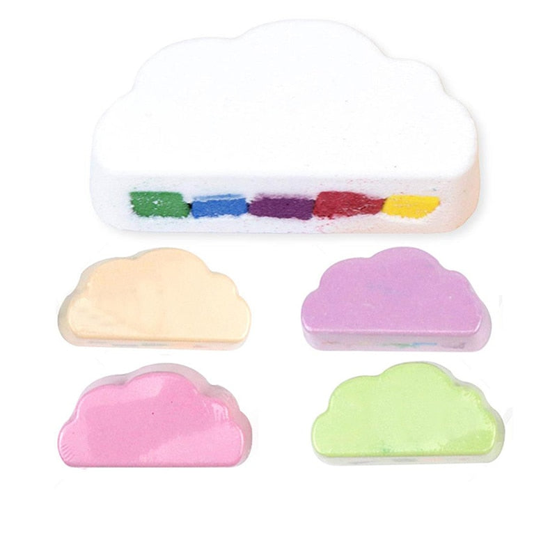Rainbow Soap Cloud Bath Salt