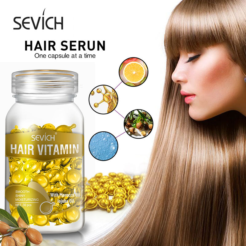 Smooth Silky Oil Hair Vitamin Serum
