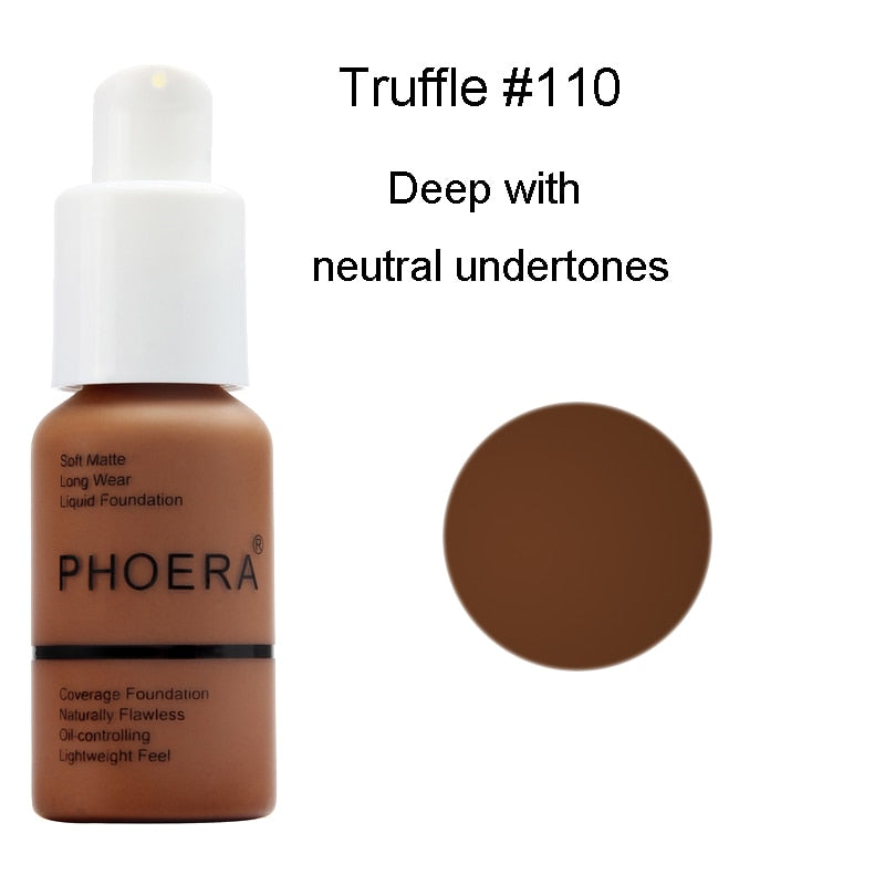 Phoera Soft Matte Long Wear Liquid Foundation