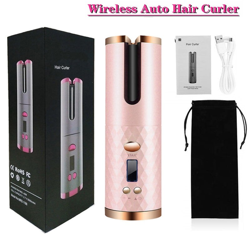 Portable Automatic Ceramic Hair Curler