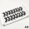 Faux Mink 15-20 mm Eyelashes, 8 pair