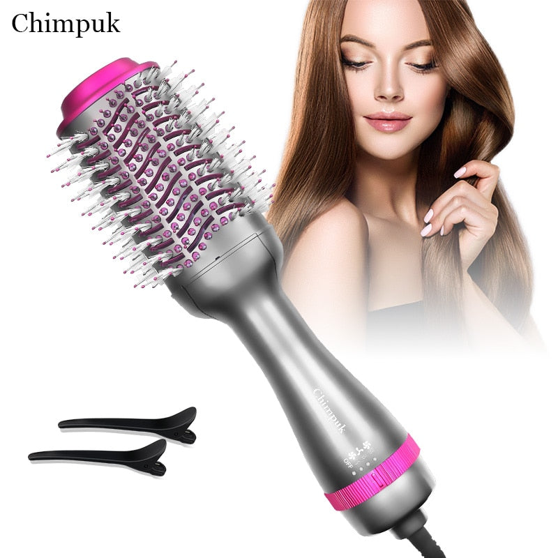 Chimpuk 5-in-1 One Step Hair Brush