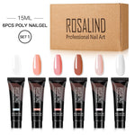 Rosalind Professional Gel Extension Set, 60 colors