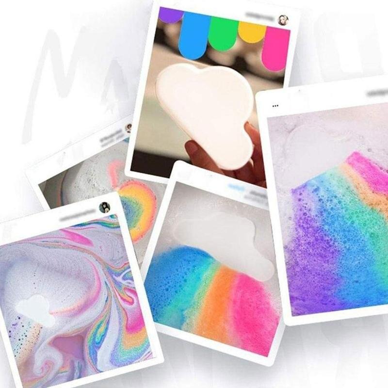 Rainbow Soap Cloud Bath Salt