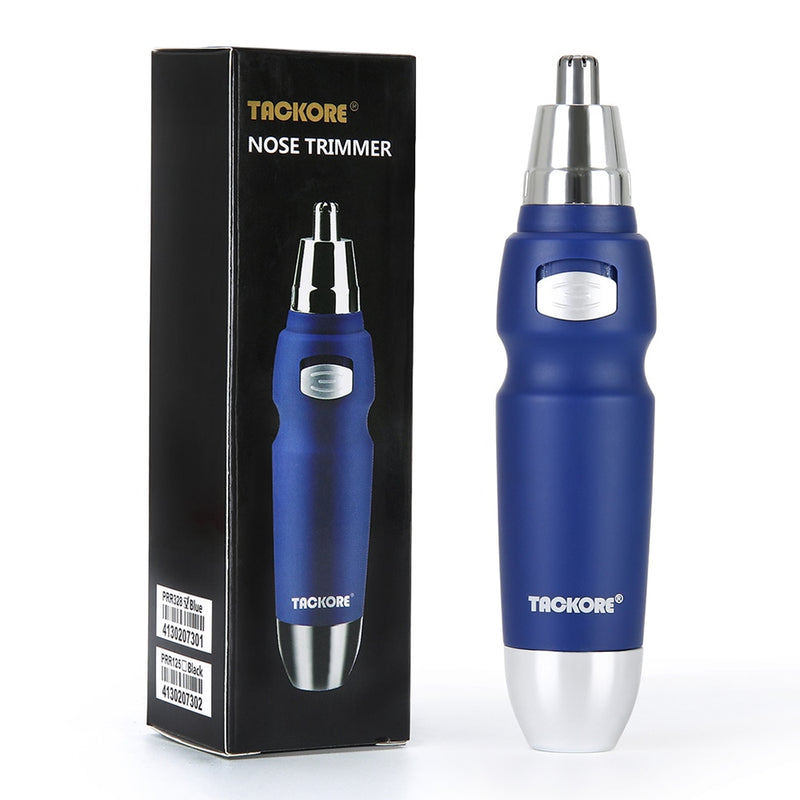 Praised for its combination of lightness and power, the Portable Facial Hair Trimmer trims hair consistently and precisely. Eliminate the use of scissors to remove the unsightly facial hair from face, nostrils, sideburns, ears, and touch-ups on the neckline. Its ergonomic design allows for easy maneuvering and is an ideal tool for facial hair detailing. 360-degree total elimination of excess hair Built-in safety stereo rotating cutter head allows for painless movement May be used wet or dry