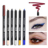 These long-lasting, water-resistant gel eyeliners. Super-rich pigmented colors that glide on easily, creamy for blending and stays put. This formula dries fast to a long-lasting finish that will not budge for 12+ hours. When your eye liner starts to get dull, use the sharpener to grind them back to a perfect point.     Specifications:  Size: 14.4*2*12.cm  Weight: 11g  Shelf Life: 3 Years  Cruelty free and vegan.     Package Included:  1 Eyeliner