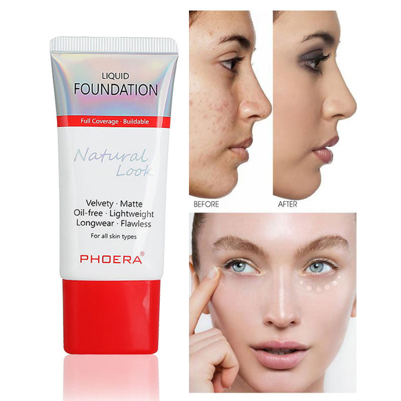 Phoera 24-hour Natural Look Liquid Foundation