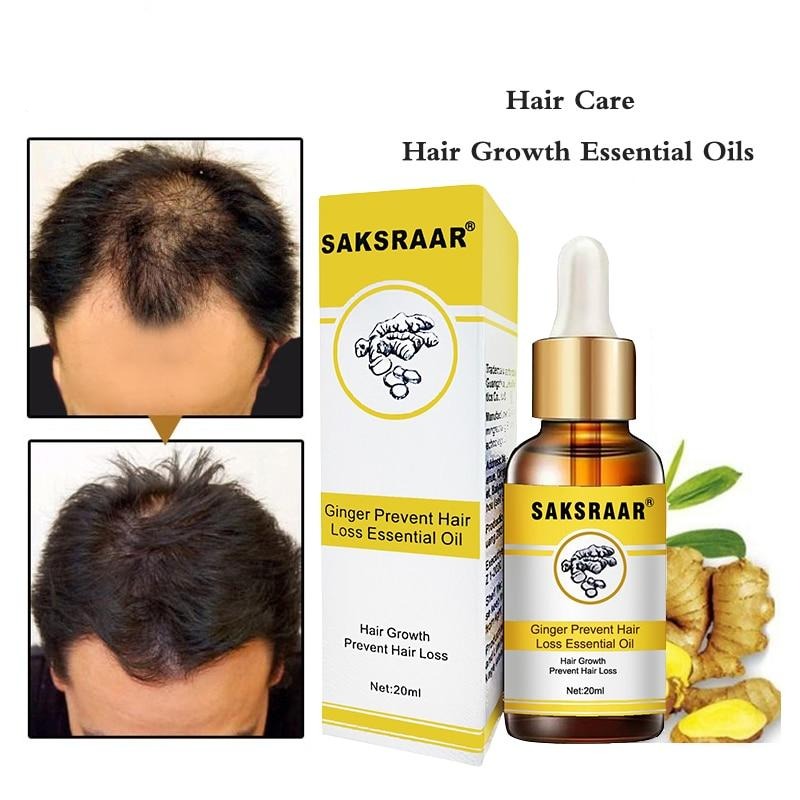 Saksraar Ginger Prevent Hair Loss Essential Oil is composed with traditional Chinese herbs to soften the hair strand and strengthen the scalp, resulting in a reduction of hair loss after continued use. Formulated with herbs such as ginseng extract, ginger extract and fleeceflower root, this serum will result in treated scalp and thicker hair. Recommended use for a minimum of two months for best results. Ingredient: Traditional Chinese medicine composition