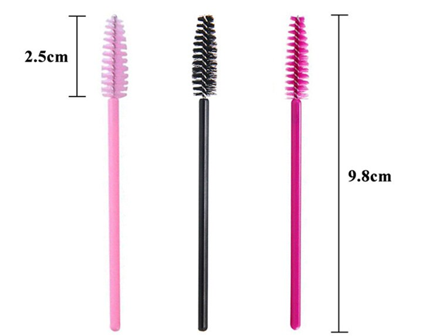 Disposable lash brushes are perfect for use during eyelash extension application, cleansing, and removal. Bendable tips allow for convenient application in hard-to-reach corners. Great eyelash wand for daily use, suitable for lash salon and home use. Use to separate eyelashes before and/or after mascara application. Great for eyebrows brows, eyelash extensions, mascara application and makeup applications…no more clumping! Easy to carry and very light. 